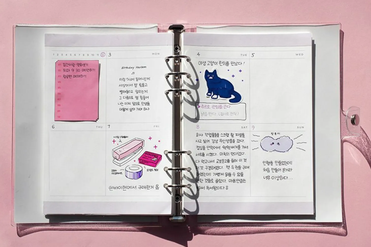 Deco Pocket 6 Ring A5 Planner Refill