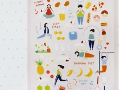 Diet Deco Sticker