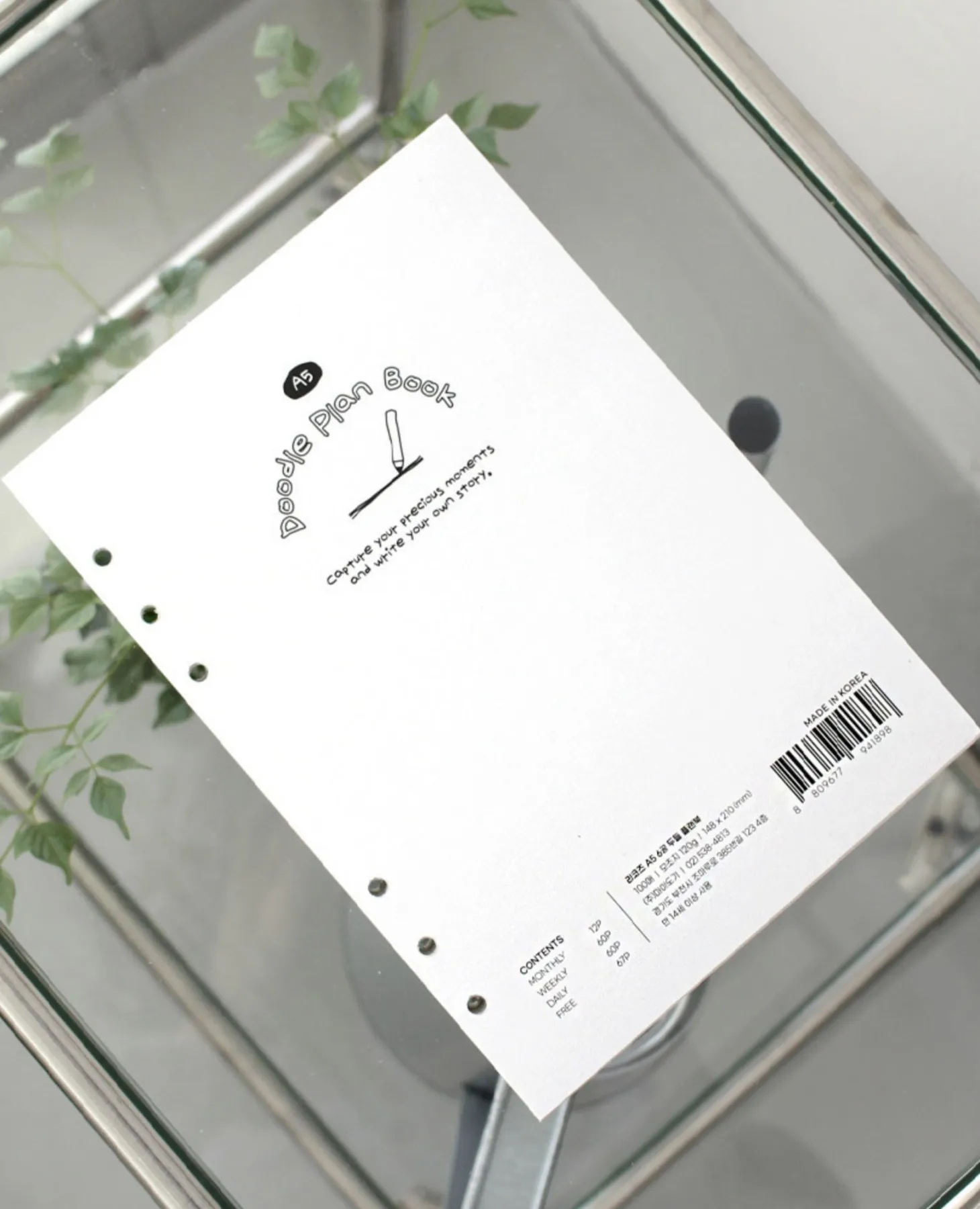 Doodle Bulk 6 Ring A5 Planner Refill