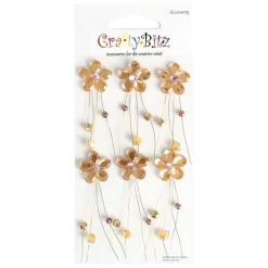 Flower Themed 3D Deco Sticker v3