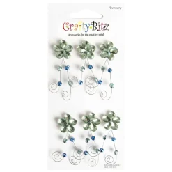 Flower Themed 3D Deco Sticker v3