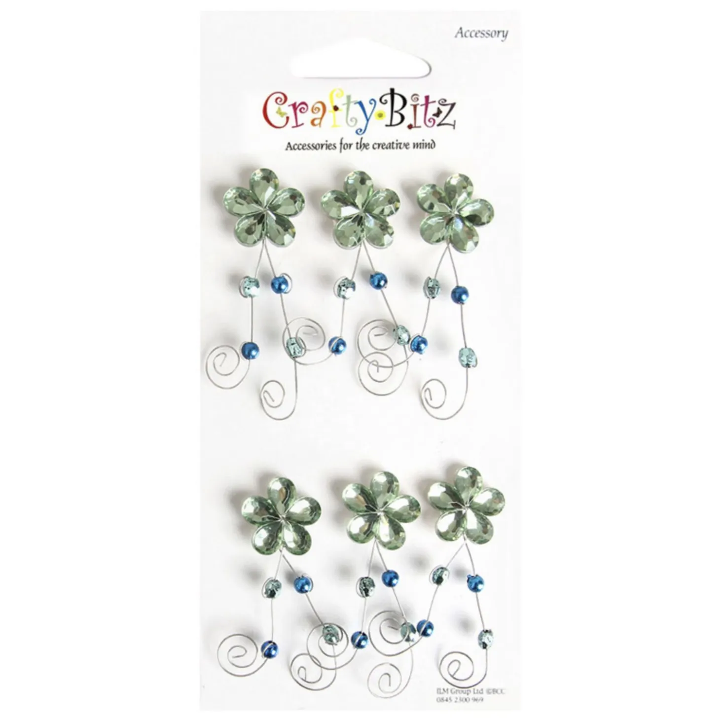 Flower Themed 3D Deco Sticker v3