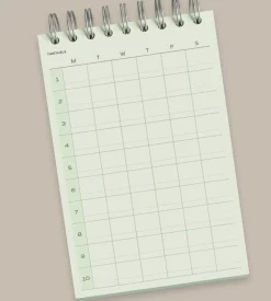 Flow Spiral Standing Study Planner