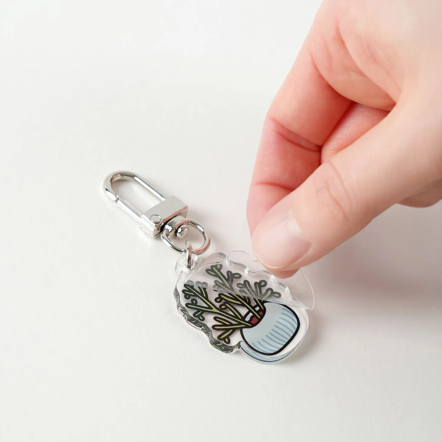 Food Acrylic Key Ring v3