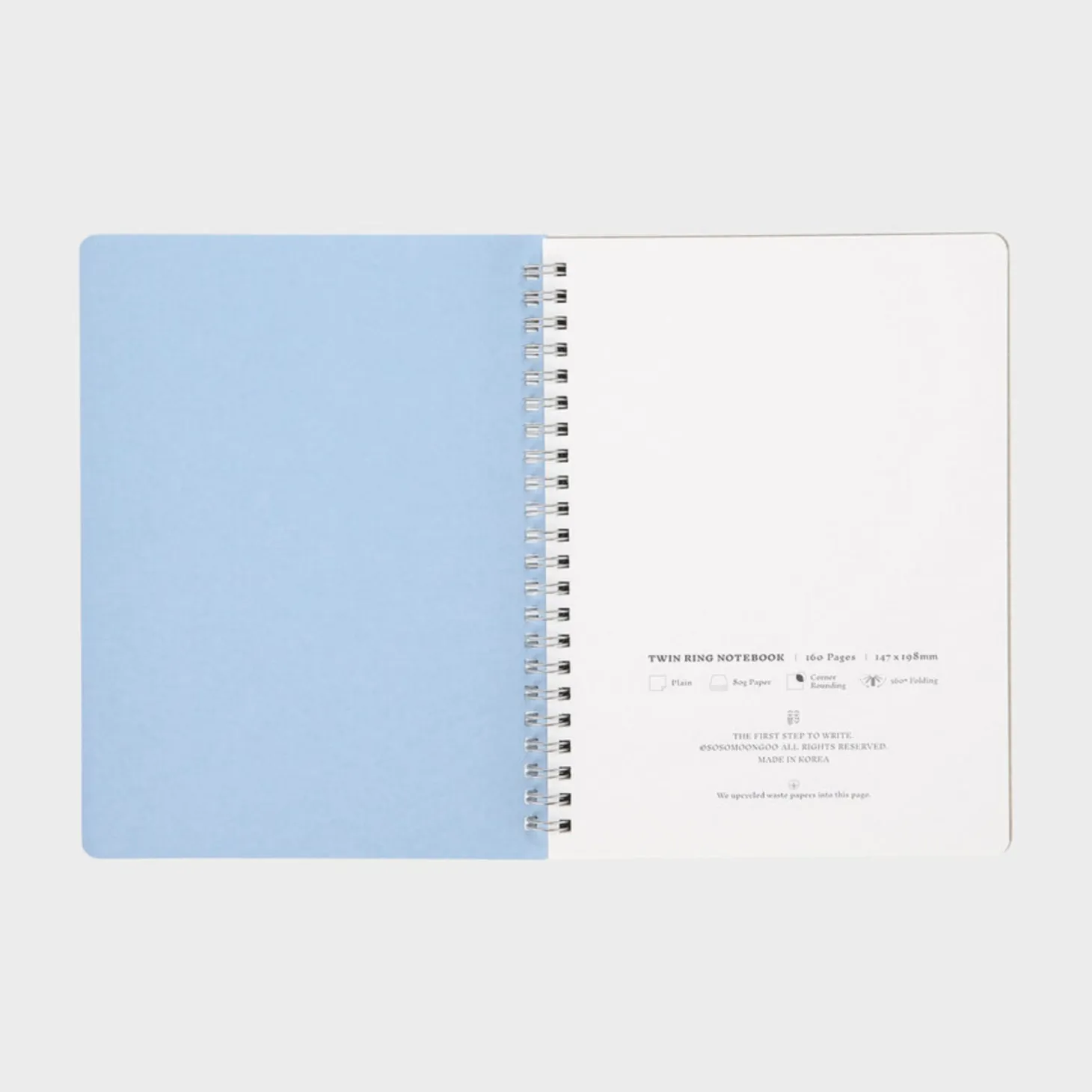 Foundation Upcycled Plain Notebook