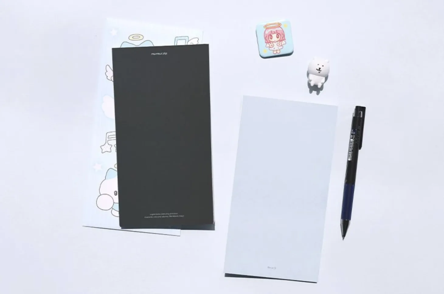 Fountain Friendly Zip Grid Notebook