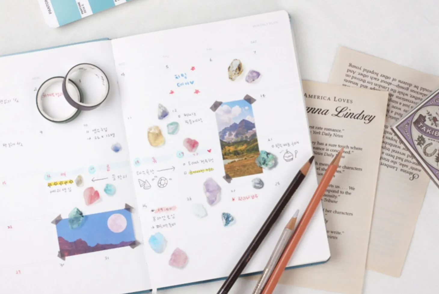 Gemstone Nature Sticker