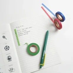 Geometric Shapes Slim Masking Tape