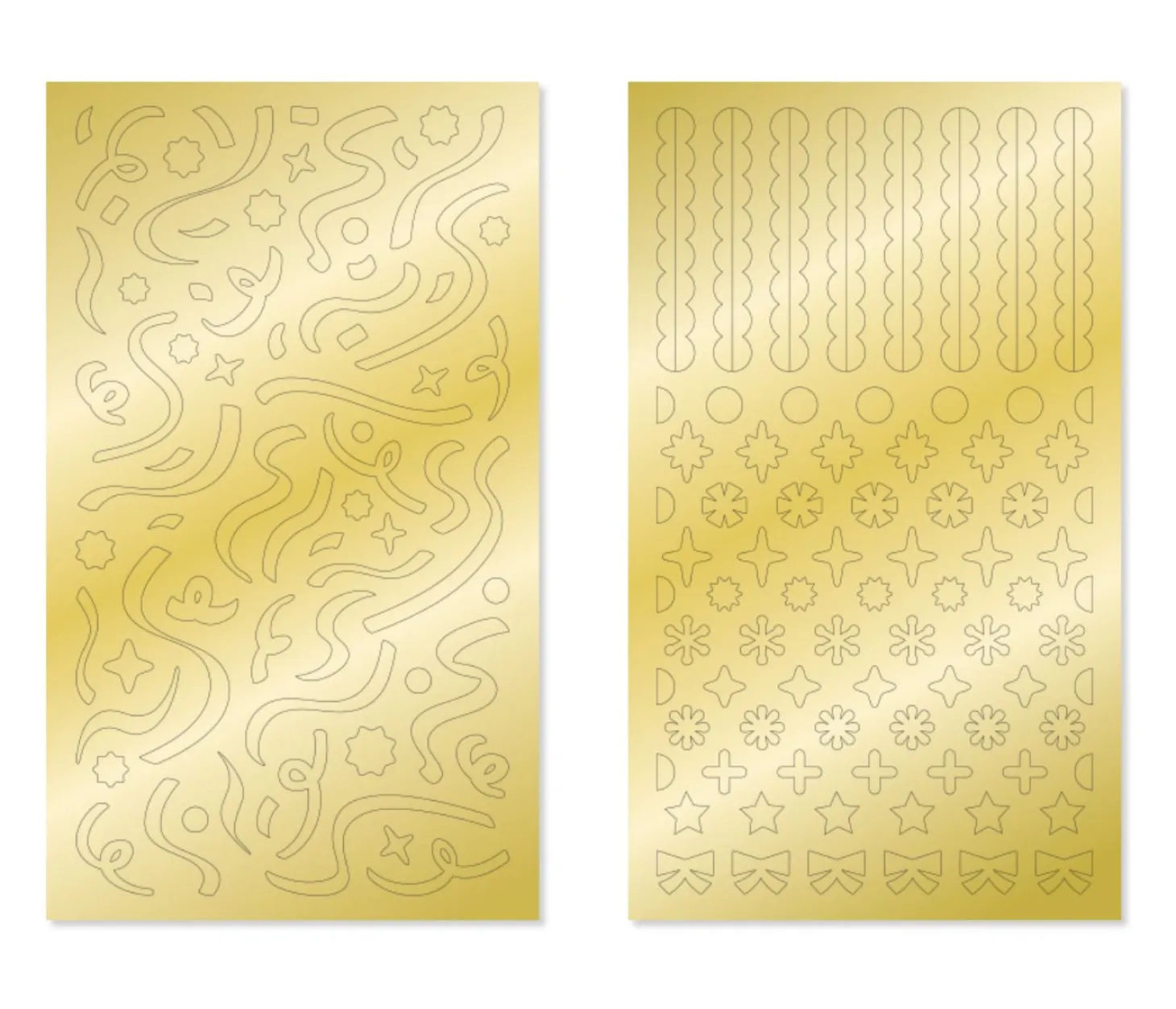 Gold Deco Sticker