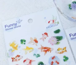 Goldfish Epoxy Sticker