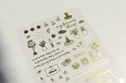 Gold Office Deco Sticker