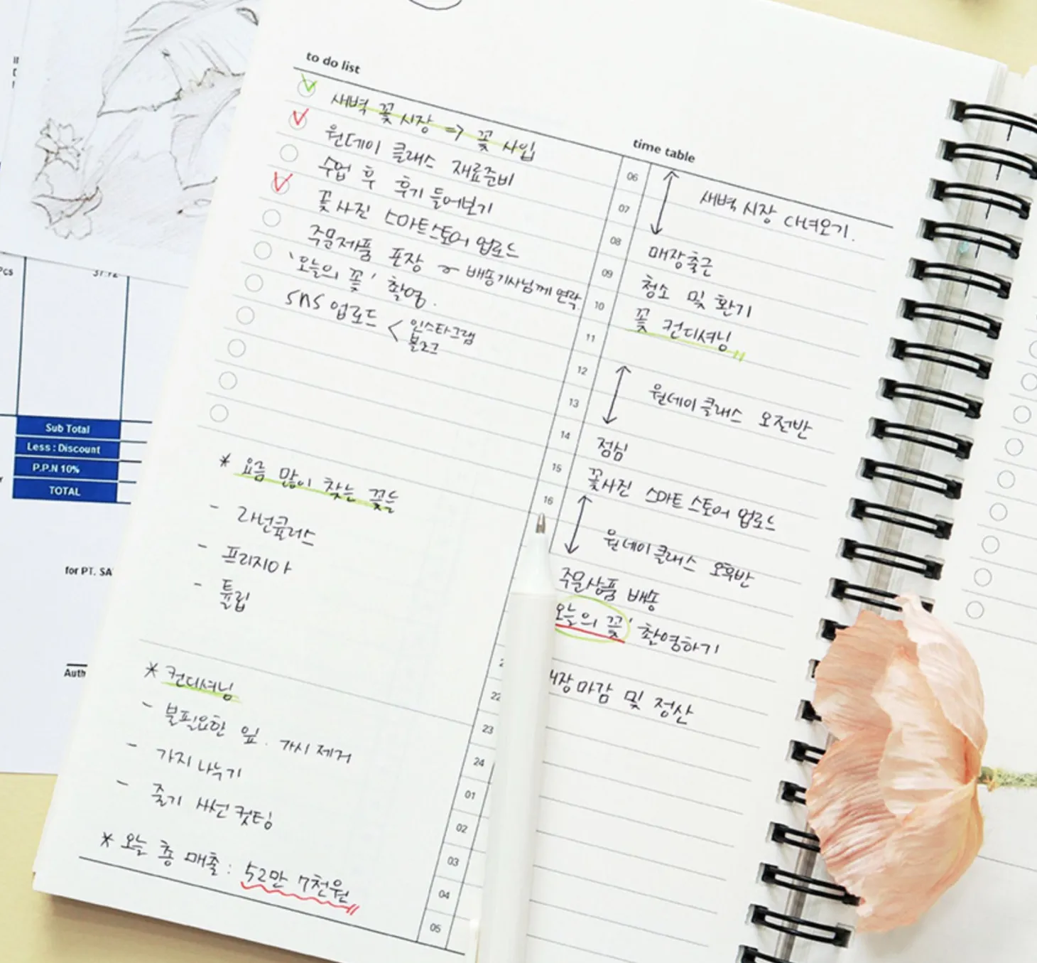 Go Work Diary Journal