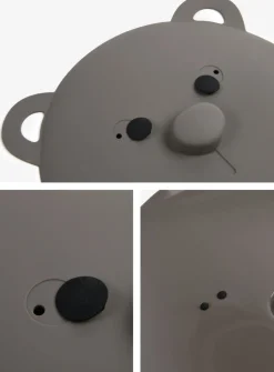 Gray Bear Silicone Pot Lid