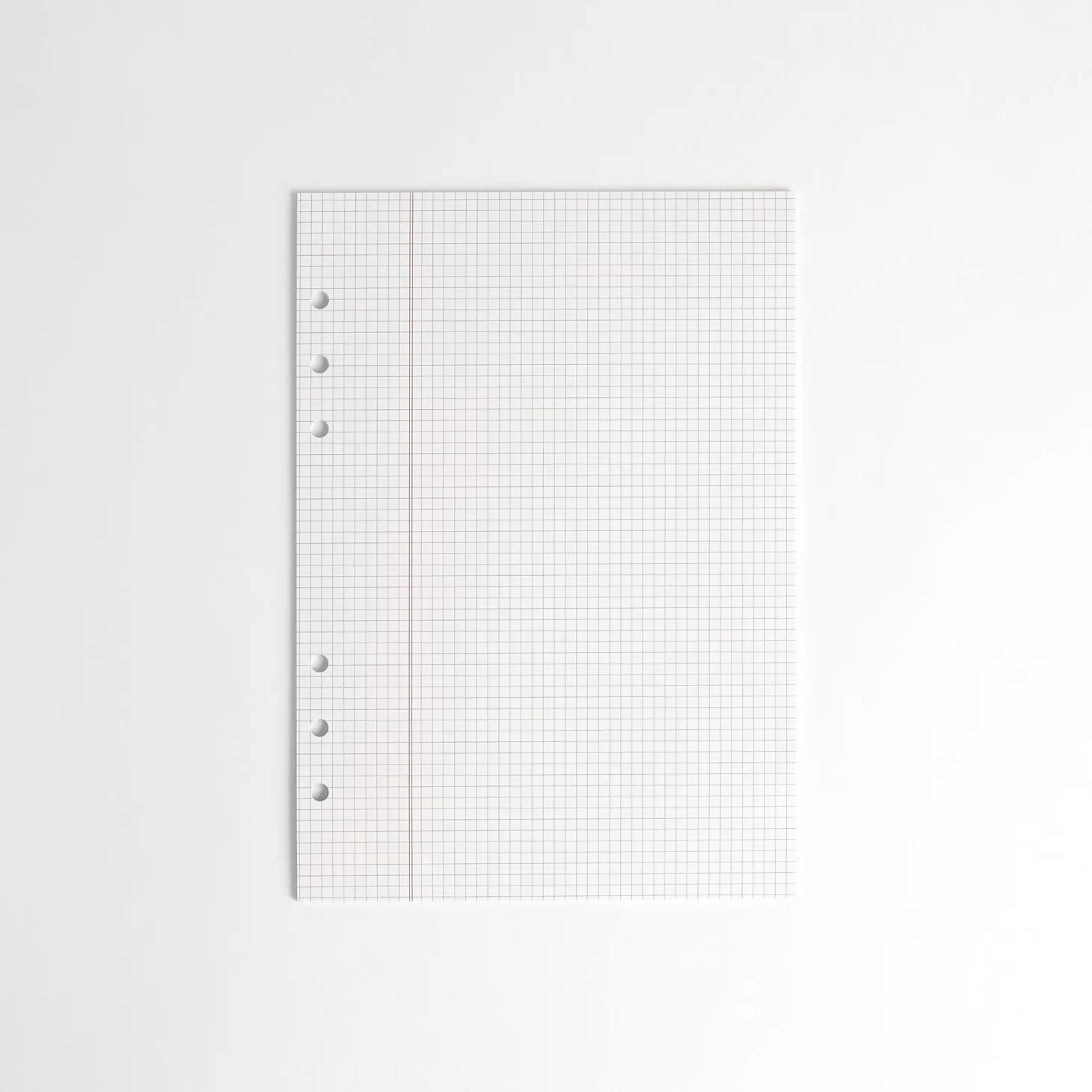 Grid Pattern 6 Ring A5 Note Refill