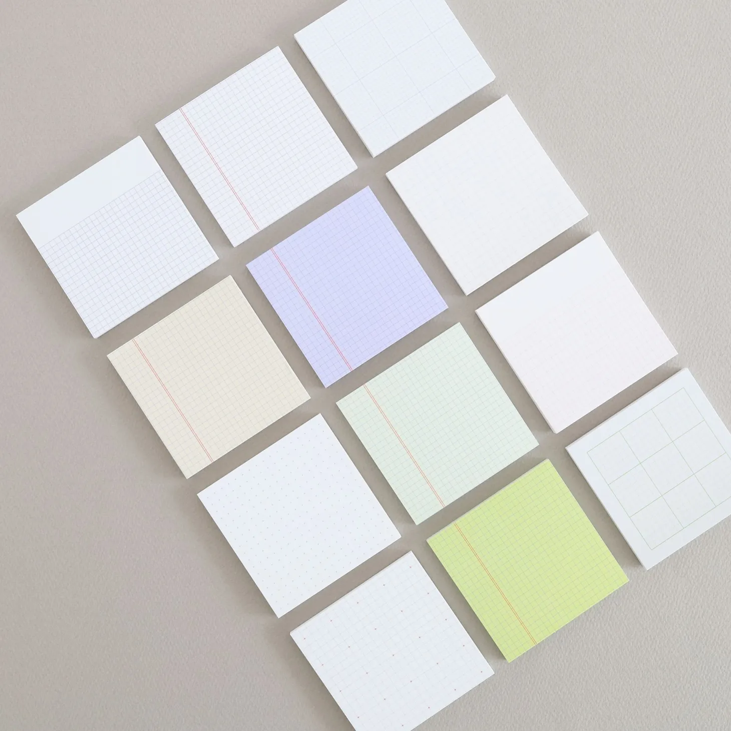 Grid Pattern Sticky Note v1