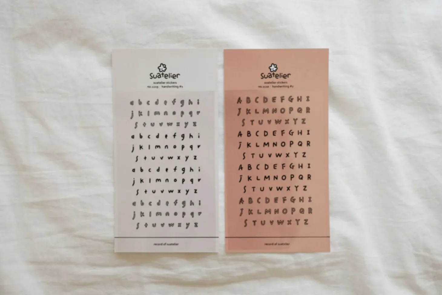 Handwriting #1 Alphabet Deco Sticker