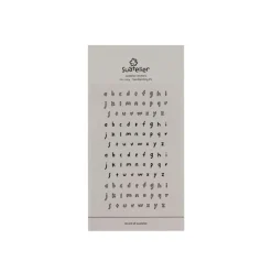 Handwriting #1 Alphabet Deco Sticker