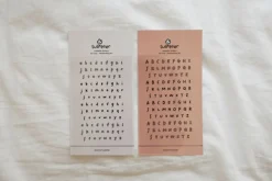 Handwriting #2 Alphabet Deco Sticker
