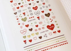 Heart Nail Deco Sticker