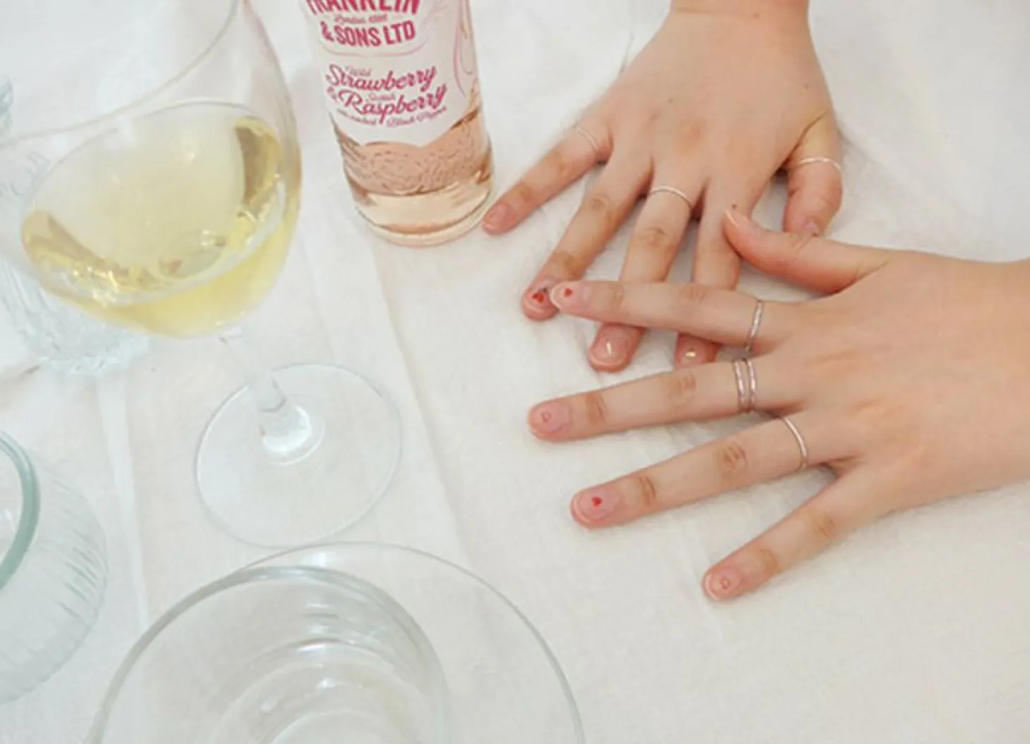 Heart Nail Deco Sticker