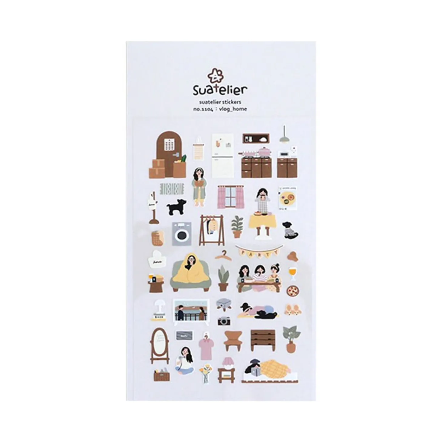 Home Vlog Deco Sticker