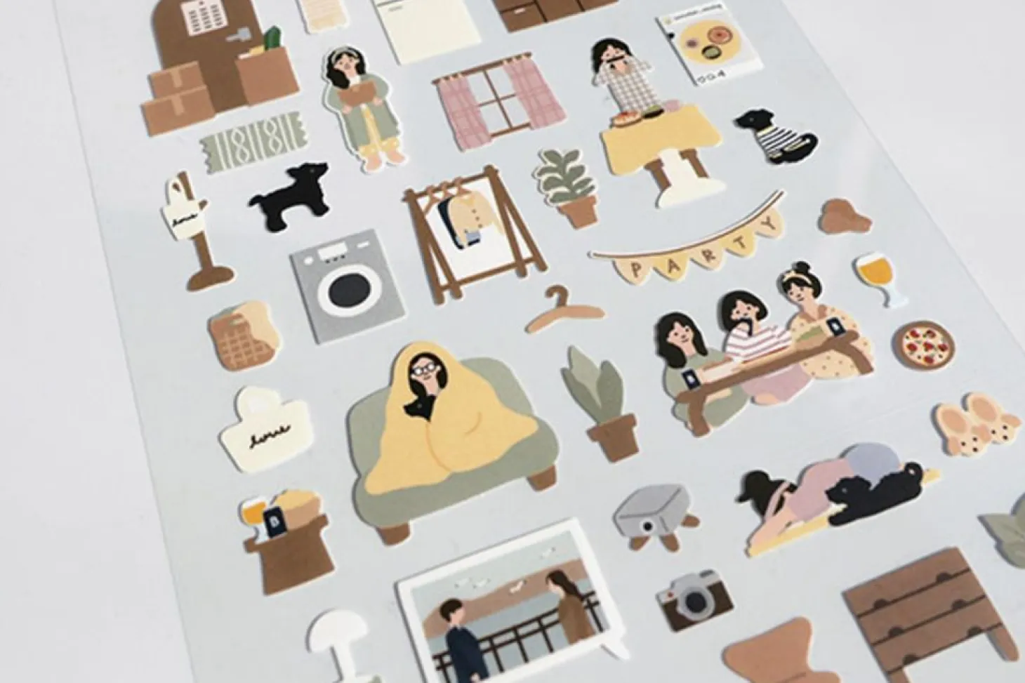 Home Vlog Deco Sticker
