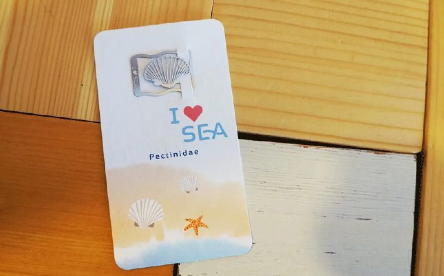 I Love Sea Bookmark