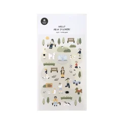 In the Park Deco Sticker
