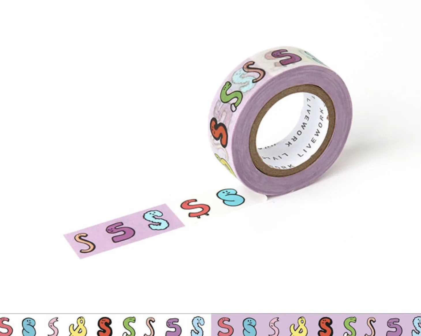 JAM JAM Alphabet Masking Tape (O-Z, Numbers)