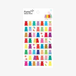 Jelly Bear Epoxy Deco Sticker