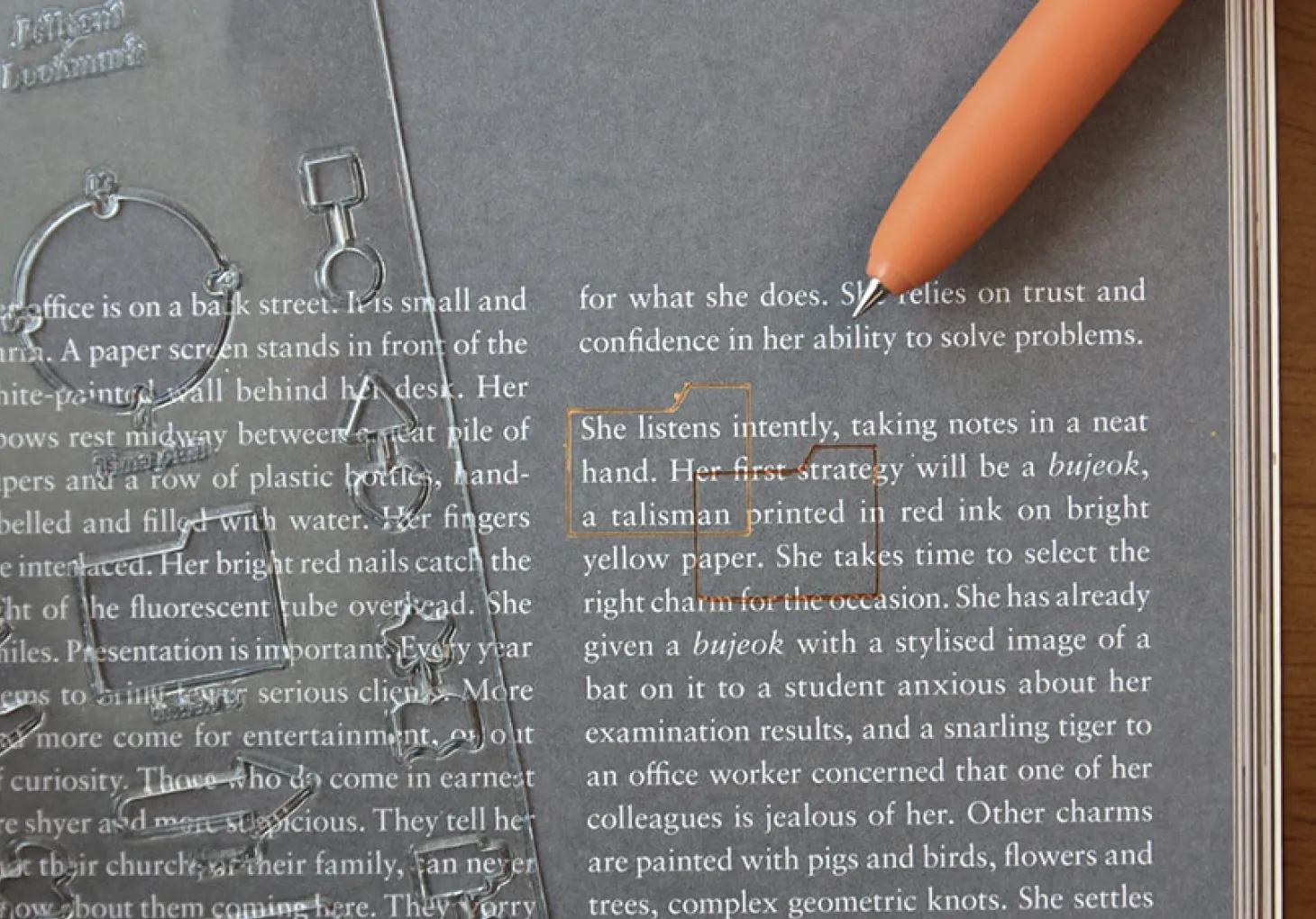Jelly Shape Cut Bookmark