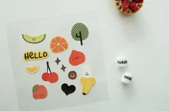 Juicy Fruit Deco Sticker Set