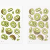 Kiwi Pressed Fruit Sticker
