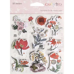 Korean Traditional 3D Deco Sticker