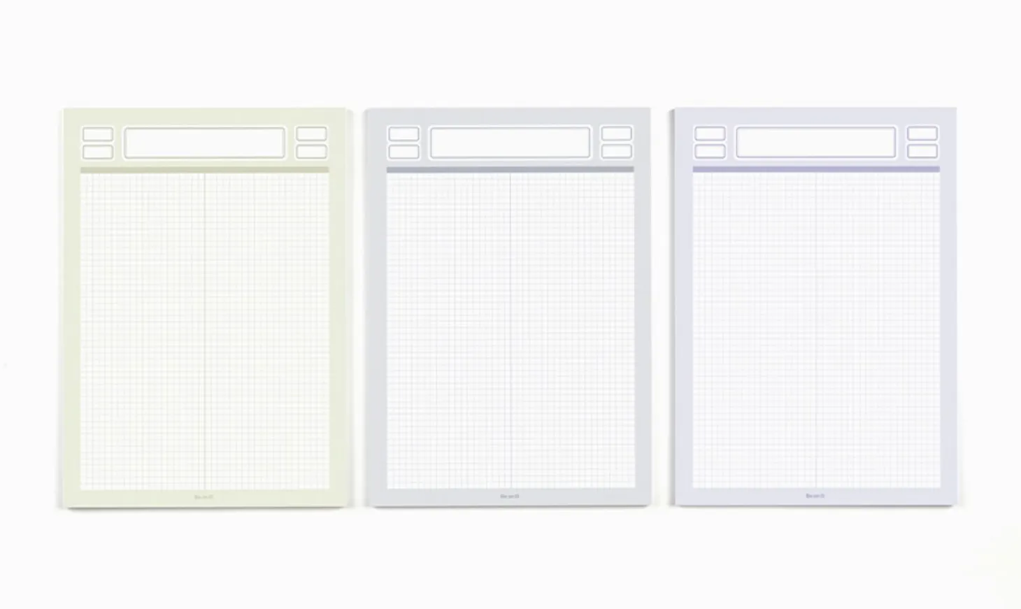 Label B5 Grid Notepad v2