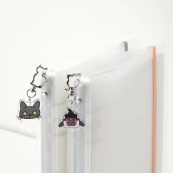 Lana Cat Emoji Acrylic Key Ring