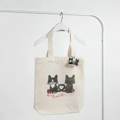 Lana Cat Love Tote Bag