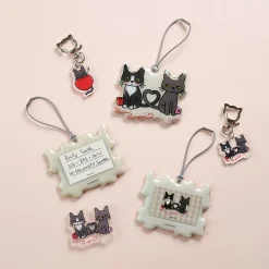 Lana & Tuxedo Cat Soft Travel Tag