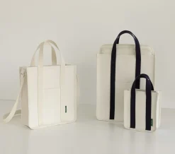 Large Classic Canvas Tote & Sleeve Set