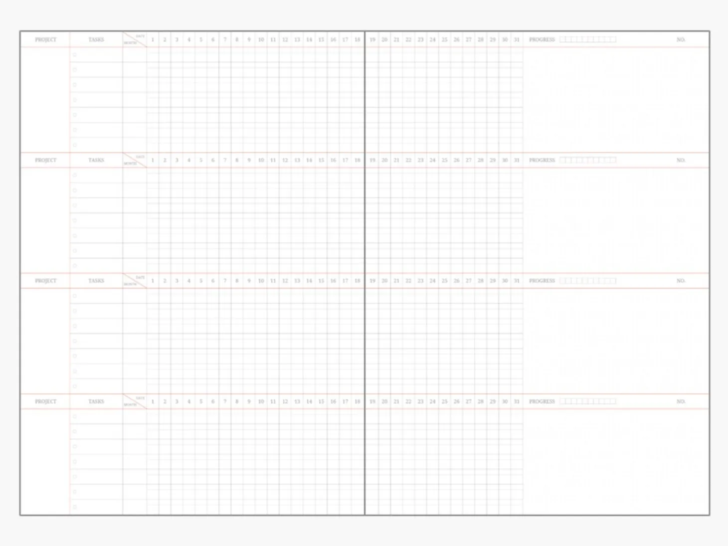 Large Object Project Planner