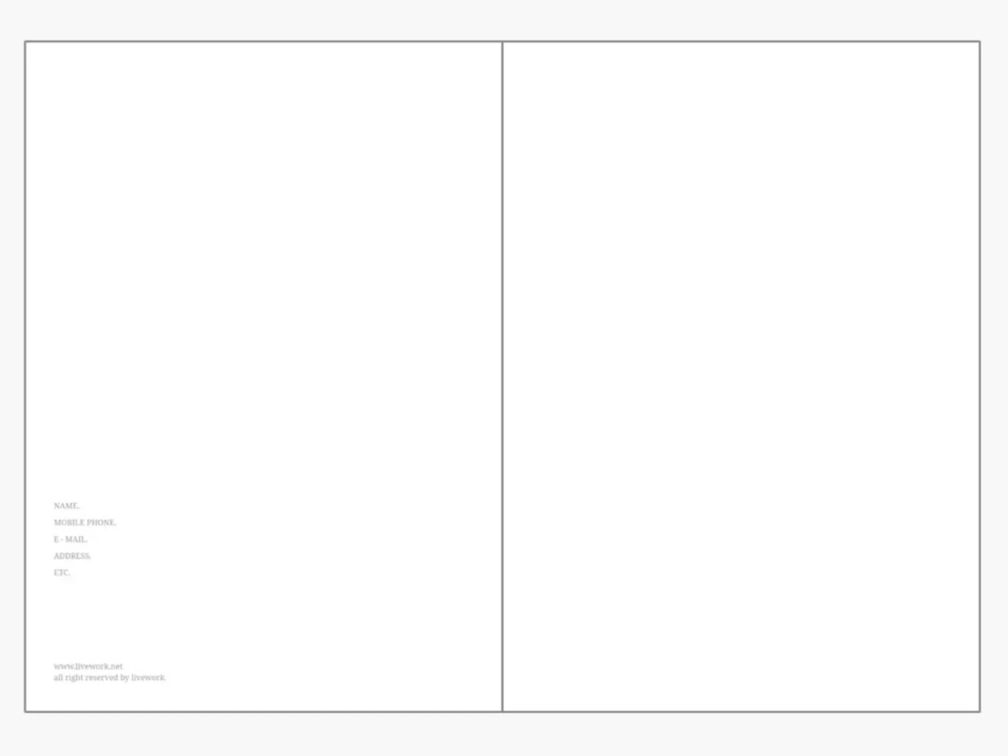 Large Object Project Planner