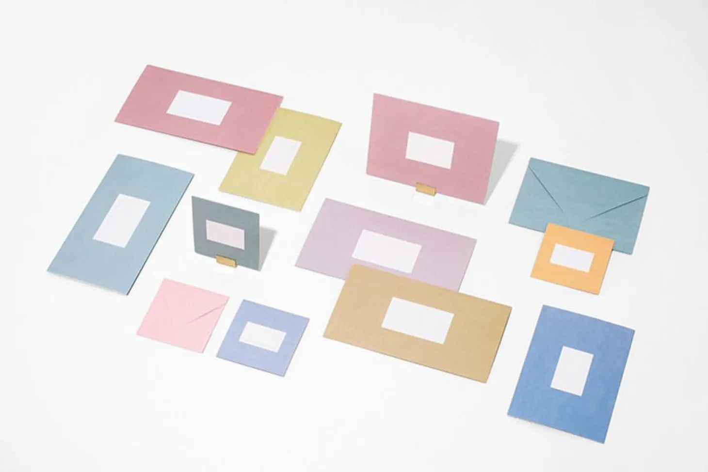 Large Pastel Folding Card Set