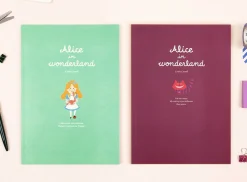 Large World Literature Lined Notebook