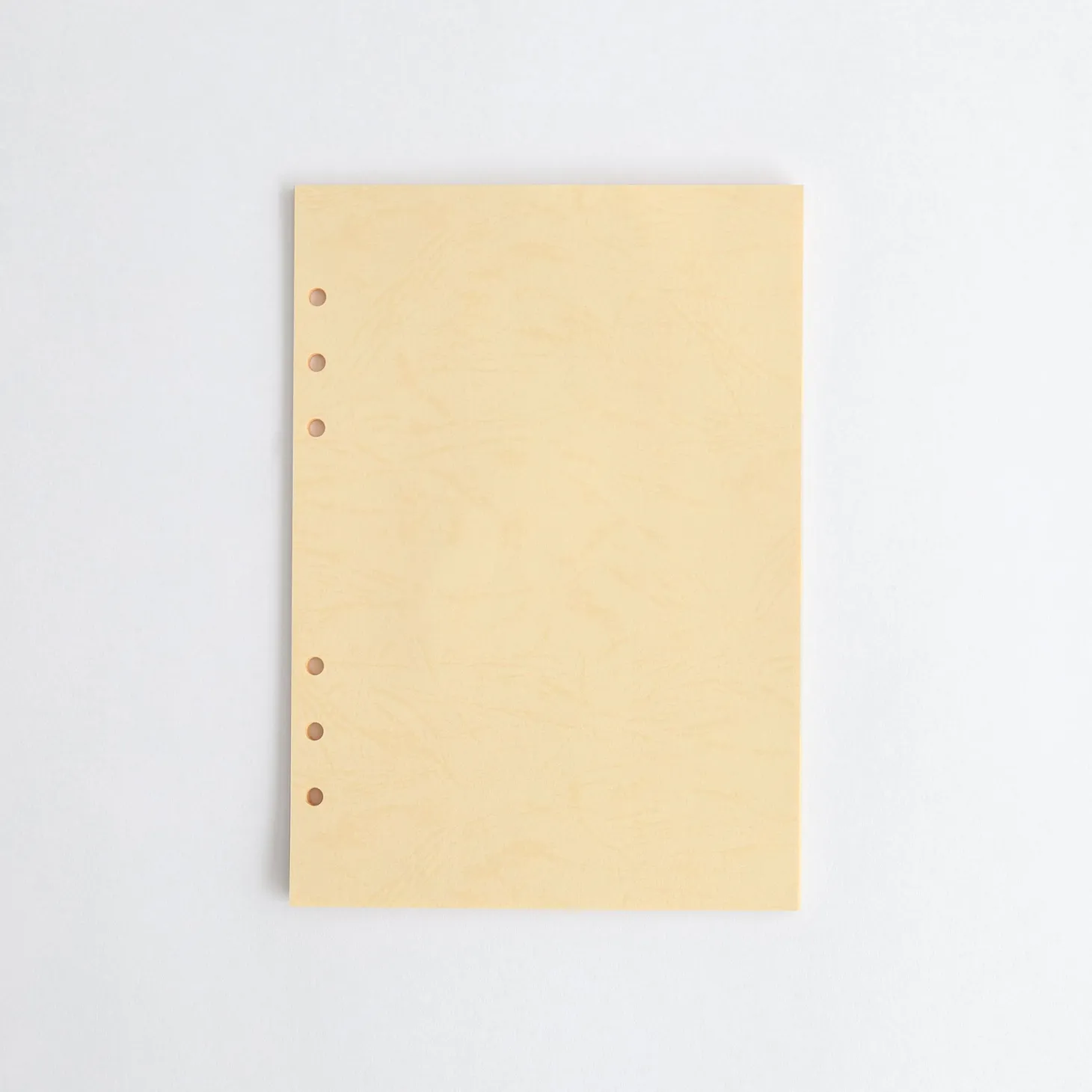 Leatherlike 6 Ring A5 Plain Note Refill