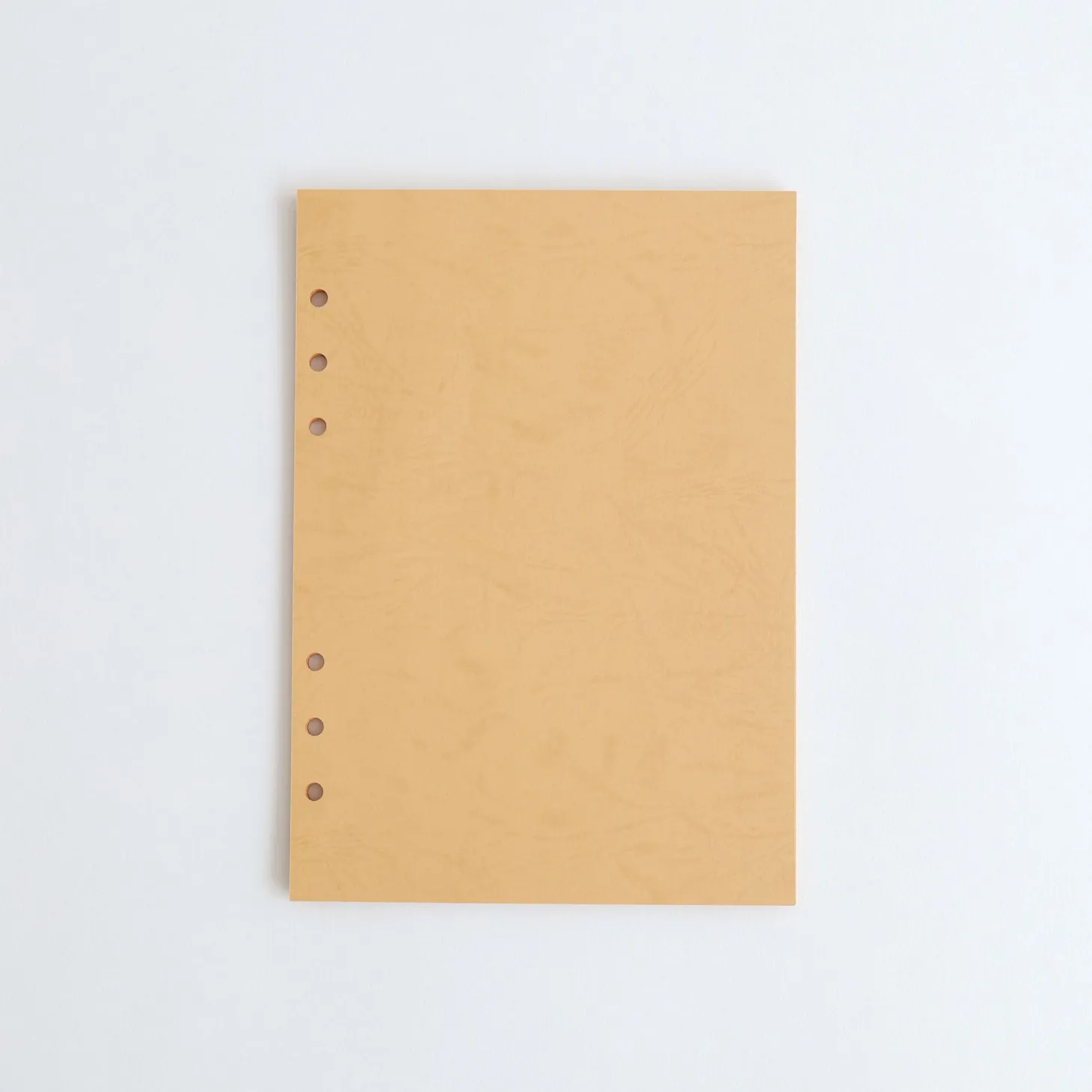 Leatherlike 6 Ring A5 Plain Note Refill
