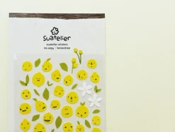 Lemon Emoji Deco Sticker