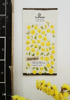 Lemon Emoji Deco Sticker