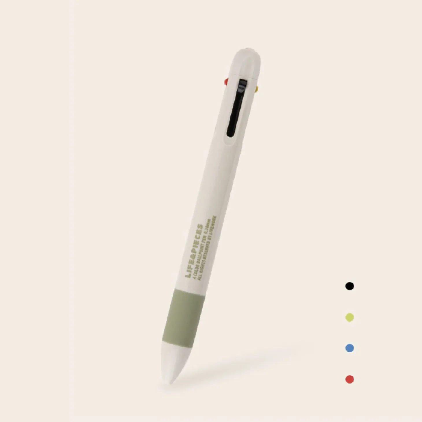 Life & Pieces 4 Color Ball Point Pen v2
