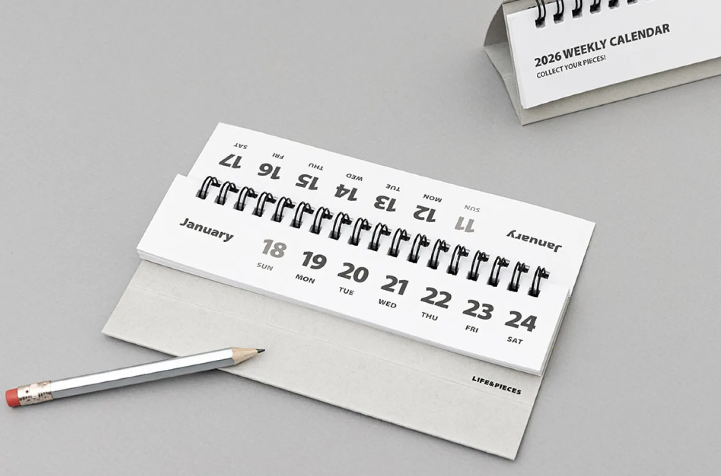 2026 Life & Pieces Weekly Calendar