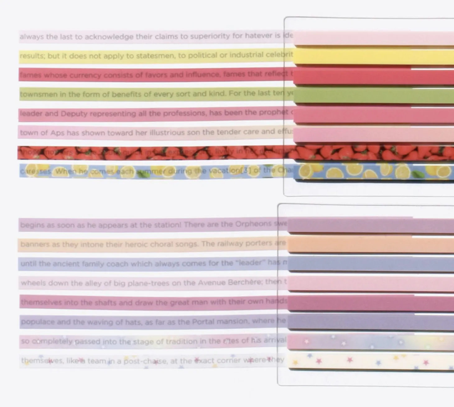 Long Index Highlighter Sticky Note v2